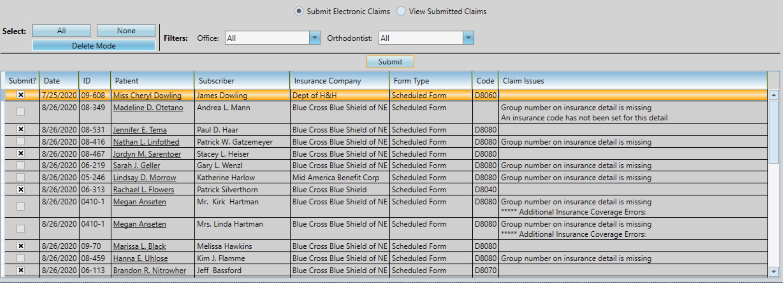 Electronic Insurance