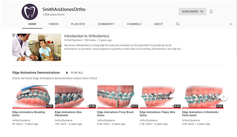 Marketable videos for your pediatric dental and orthodontic patients.